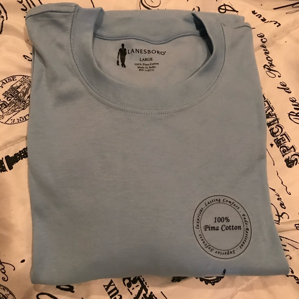 Light Blue Short Sleeve Tee - Picture 6 of 6